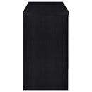 Topanga Engineered Wood Freestanding Home Bar Black - Home & Sleep Outlet