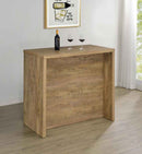 Topanga Engineered Wood Freestanding Home Bar Mango - Home & Sleep Outlet