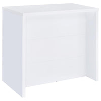 Topanga Engineered Wood Freestanding Home Bar White - Home & Sleep Outlet
