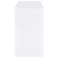 Topanga Engineered Wood Freestanding Home Bar White - Home & Sleep Outlet