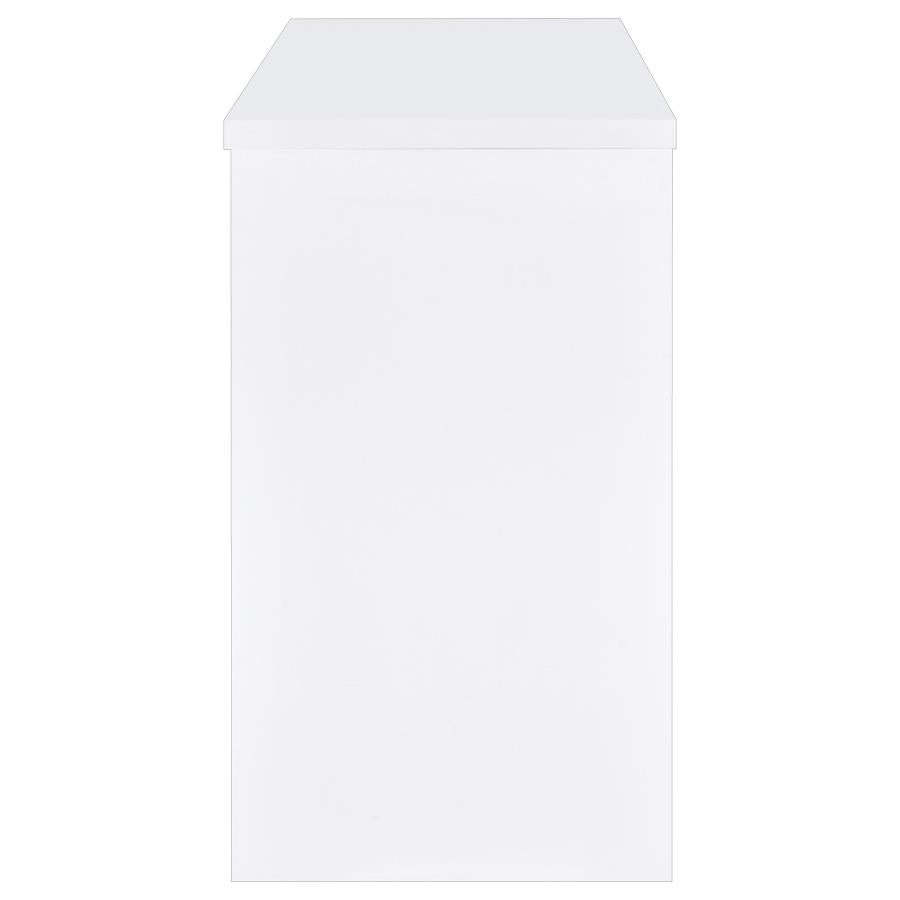 Topanga Engineered Wood Freestanding Home Bar White - Home & Sleep Outlet