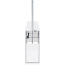 Risley 2-door Circular LED Wine Cabinet White High Gloss - Home & Sleep Outlet