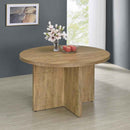Jamestown Round 47-inch Composite Wood Dining Table Mango - Home & Sleep Outlet