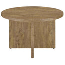 Jamestown Round 47-inch Composite Wood Dining Table Mango - Home & Sleep Outlet