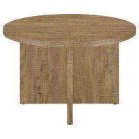 Jamestown Round 47-inch Composite Wood Dining Table Mango - Home & Sleep Outlet