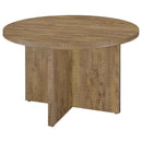 Jamestown Round 47-inch Composite Wood Dining Table Mango - Home & Sleep Outlet