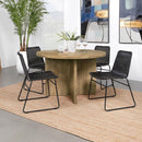 Jamestown Round 47-inch Composite Wood Dining Table Mango - Home & Sleep Outlet
