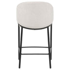 Home & Sleep Outlet - Chadwick Fabric Upholstered Counter Height Chair Beige (Set of 2)