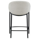 Chadwick Fabric Upholstered Counter Chair Beige (Set of 2) - Home & Sleep Outlet
