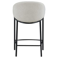 Chadwick Fabric Upholstered Counter Chair Beige (Set of 2) - Home & Sleep Outlet
