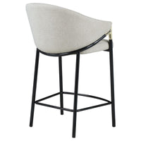 Chadwick Fabric Upholstered Counter Chair Beige (Set of 2) - Home & Sleep Outlet