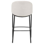 Home & Sleep Outlet - Chadwick Fabric Upholstered Bar Chair Beige (Set of 2)