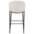 Chadwick Fabric Upholstered Bar Chair Beige (Set of 2)