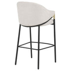 Home & Sleep Outlet - Chadwick Fabric Upholstered Bar Chair Beige (Set of 2)