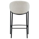 Chadwick Fabric Upholstered Bar Chair Beige (Set of 2)