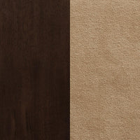 Kelso 3-piece Drop Leaf Dining Table Set Cappuccino and Tan