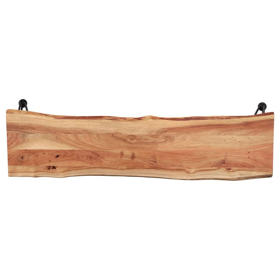 Home & Sleep Outlet - Sherman Wood Dining Bench Natural Acacia