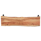 Home & Sleep Outlet - Sherman Wood Dining Bench Natural Acacia
