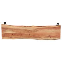 Sherman Wood Dining Bench Natural Acacia