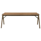 Randolph 7-piece Rectangular Dining Table Sheesham and Brown