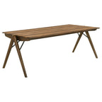 Home & Sleep Outlet - Randolph 79-inch Rectangular Dining Table Sheesham and Brown