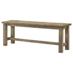 Home & Sleep Outlet - Cardova 51-inch Solid Wood Dining Bench Vineyard Oak