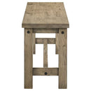 Cardova 51-inch Solid Wood Dining Bench Vineyard Oak