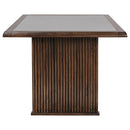 Sherwood 5-piece Rectangular Dining Table Set Brown
