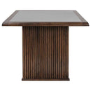 Sherwood 7-piece Rectangular Dining Table Set Brown
