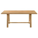 Home & Sleep Outlet - Duncan 7-piece Rectangular Wood Dining Table Set Washed Oak