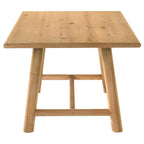 Home & Sleep Outlet - Duncan 71-inch Rectangular Wood Dining Room Table Washed Oak