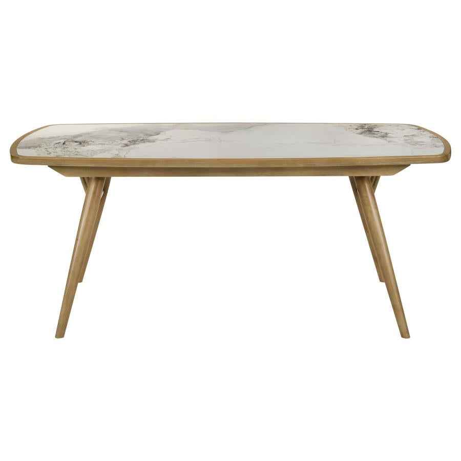 Croyden 7-piece Rectangular Dining Set Weathered Natural