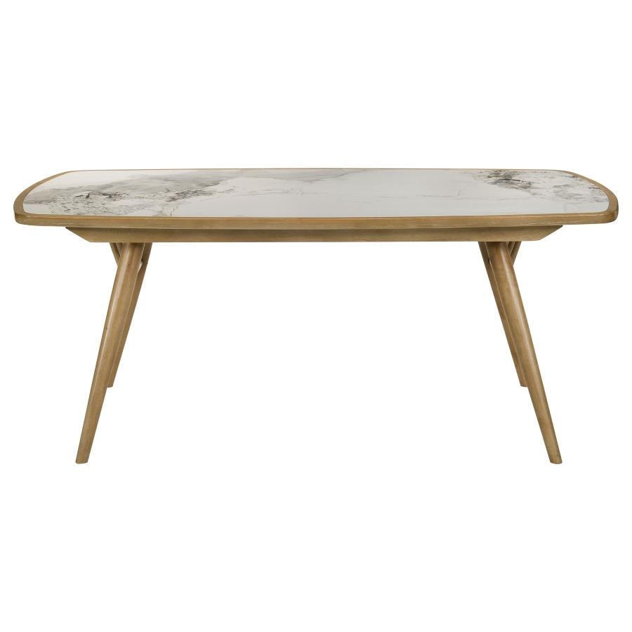 Home & Sleep Outlet - Croyden 73-inch Rectangular Dining Table Weathered Natural
