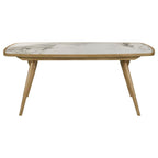 Home & Sleep Outlet - Croyden 73-inch Rectangular Dining Table Weathered Natural