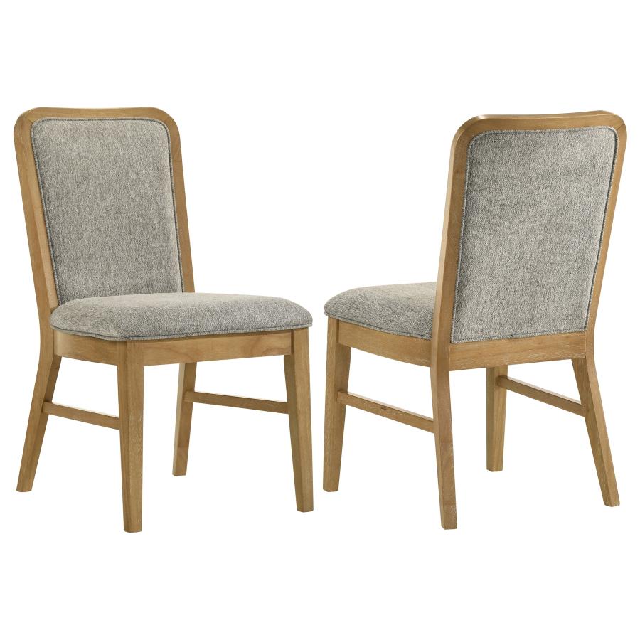 Home & Sleep Outlet - Croyden Dining Side Chair Weathered Natural (Set of 2)