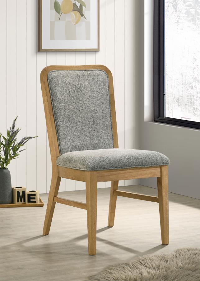 Home & Sleep Outlet - Croyden Dining Side Chair Weathered Natural (Set of 2)