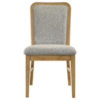Home & Sleep Outlet - Croyden Dining Side Chair Weathered Natural (Set of 2)