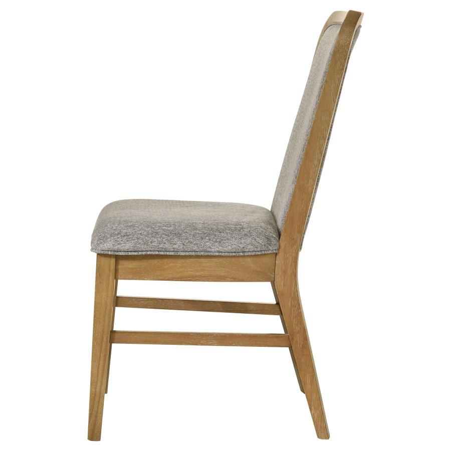 Home & Sleep Outlet - Croyden Dining Side Chair Weathered Natural (Set of 2)