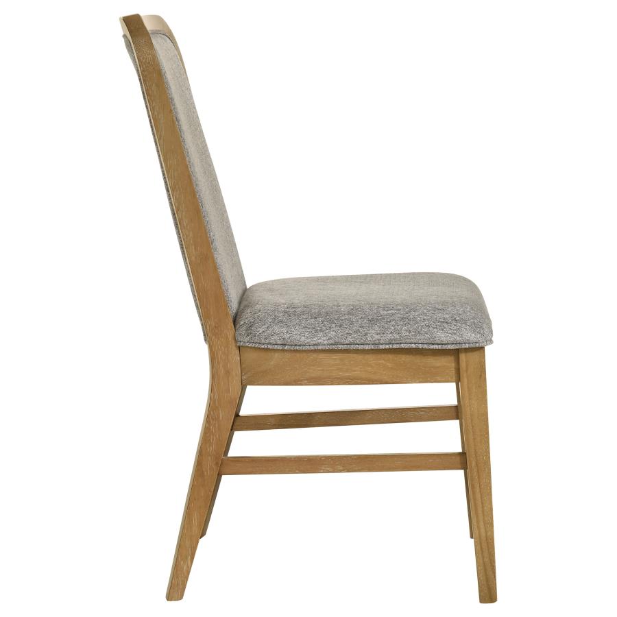 Home & Sleep Outlet - Croyden Dining Side Chair Weathered Natural (Set of 2)