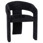 Home & Sleep Outlet - Carlow Upholstered Dining Arm Chair Black (Set of 2)