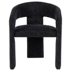 Home & Sleep Outlet - Carlow Upholstered Dining Arm Chair Black (Set of 2)