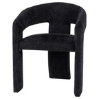 Home & Sleep Outlet - Carlow Upholstered Dining Arm Chair Black (Set of 2)