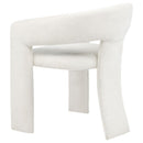 Carlow Upholstered Dining Arm Chair White (Set of 2)