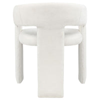 Carlow Upholstered Dining Arm Chair White (Set of 2)