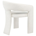 Home & Sleep Outlet - Carlow Upholstered Dining Arm Chair White (Set of 2)