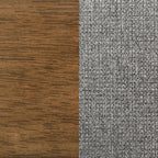 Home & Sleep Outlet - Franklin Upholstered Dining Side Chair Grey (Set of 2)