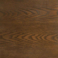 Franklin 54-inch Round Wood Pedestal Base Dining Table Dark Brown