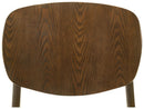 Benford Dining Side Chair Wood Seat Dark Brown (Set of 2)