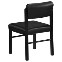 Kehoe Upholstered Dining Side Chair Black (Set of 2)