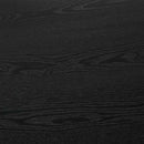 Hamlyn 47-inch Round Wood Dining Room Table Black
